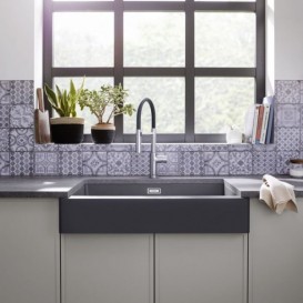 Мойка для кухни Blanco Vintera XL 9-UF 89,6х51 см SILGRANIT® PuraDur® алюметаллик 526103