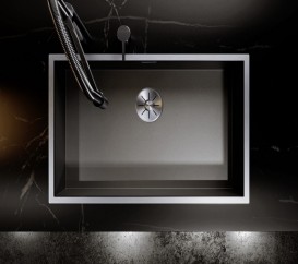 Мойка для кухни Blanco Zerox 500-IF 54х44 см врезная темная сталь 526245