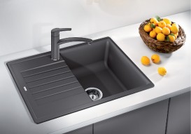 Мийка для кухні Blanco ZIA 45 S Compact SILGRANIT PuraDur® антрацит 524721