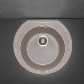 Мойка для кухни Буль-Буль Tuluza врезная Магранит песочный 107050007