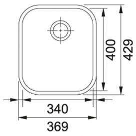 Мойка для кухни Franke Armonia AMX 110-34 монтаж под столешницу нержавеющая сталь полированная 5290643