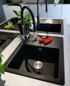 Мойка для кухни Franke Basis BFG 611-62 62х50 см Fragranite чёрный матовый 114.0667.447