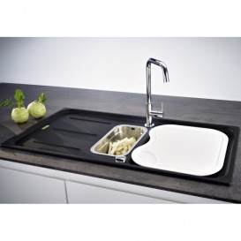 Мийка для кухні Franke Impact IMG 651 врізна зворотний Fragranite онікс 114.0363.847