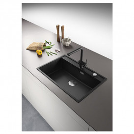 Мойка для кухни Franke Maris MRG 610-72 TL 76х51 см Fragranite оникс 114.0661.769