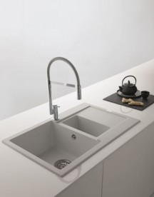 Мойка для кухни Franke Maris MRG 651-78 врезная оборотная Fragranite серый камень 114.0565.124