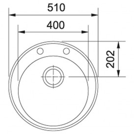 Мийка для кухні Franke Ronda ROG 610 врізна кругла Fragranite бежевий 114.0254.791
