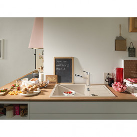 Мийка для кухні Franke Sirius S2D Slim 611-78 78х43,5 см Tectonite бежевий 143.0671.745