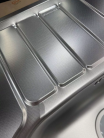 Мийка для кухні Franke Spark SKL 611-62 нержавіюча сталь декор 101.0716.714