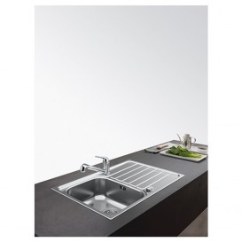 Мойка для кухни Franke Spark SKL 611-79 врезная оборотная нержавеющая сталь декор 101.0598.809