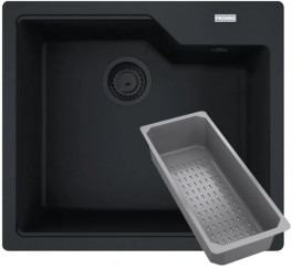 Мийка для кухні Franke Urban UBG 610-56 56х50 см Fragranite Black Edition 114.0699.236