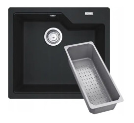 Мойка для кухни Franke Urban UBG 610-56 56х50 см Fragranite черный матовый 114.0701.787