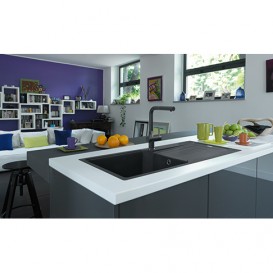 Мийка для кухні Franke Urban UBG 611-100 XL врізна зворотний Fragranite мигдаль 114.0574.932