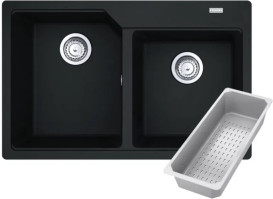 Мийка для кухні Franke Urban UBG 620-78 78х50 см Fragranite Black Edition 114.0699.237