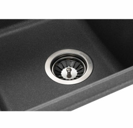 Мойка для кухни Granado Alanis 57,4х46 см наногранит графит 2709