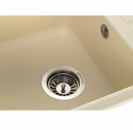 Мойка для кухни Granado Alanis 57,4х46 см наногранит ivory 2704