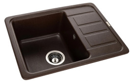 Мойка для кухни Granado Alanis 57,4х46 см наногранит marron 2706