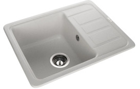 Мийка для кухні Granado Alanis 57,4 х46 см нанограніт white 2705