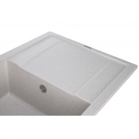 Мийка для кухні Granado Alicante врізна 78х49,5 см нанограніт gris 2408