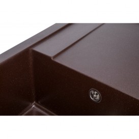 Мойка для кухни Granado Alicante врезная 78х49,5 см наногранит marron 2406