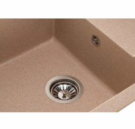Мойка для кухни Granado Almeria 77,5х49 см наногранит avena 3102