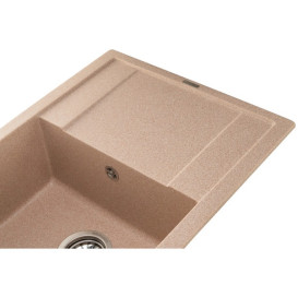 Мойка для кухни Granado Almeria 77,5х49 см наногранит avena 3102