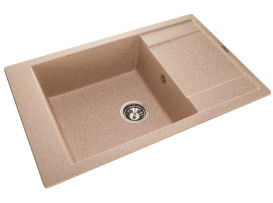 Мойка для кухни Granado Almeria 77,5х49 см наногранит avena 3102