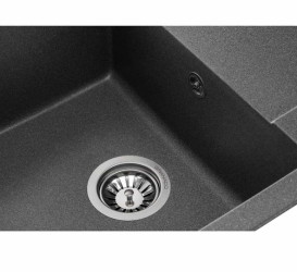 Мойка для кухни Granado Almeria 77,5х49 см наногранит графит 3109