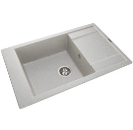 Мойка для кухни Granado Almeria 77,5х49 см наногранит gris 3108