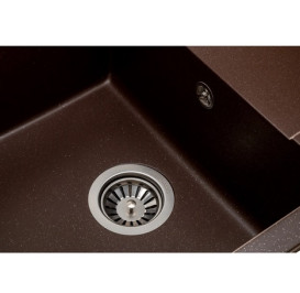 Мойка для кухни Granado Almeria 77,5х49 см наногранит marron 3106