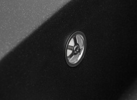 Мийка для кухні Granado Altea врізна 61х49,5 см нанограніт black shine 1301