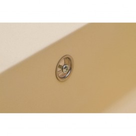 Мийка для кухні Granado Altea врізна 61х49,5 см нанограніт ivory 1304