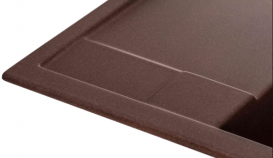 Мийка для кухні Granado Altea врізна 61х49,5 см нанограніт marron 1306