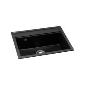 Мойка для кухни Granado Artes 65х49,7 см наногранит black shine gr3601