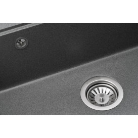Мойка для кухни Granado Artes 65х49,7 см наногранит графит gr3609