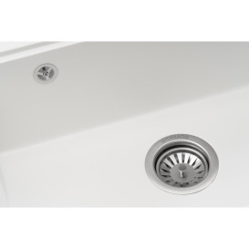 Мойка для кухни Granado Artes 65х49,7 см наногранит white gr3605