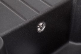 Мойка для кухни Granado Avila врезная 60,2х48,8 см наногранит black shine 0501