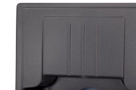 Мойка для кухни Granado Avila врезная 60,2х48,8 см наногранит black shine 0501