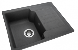 Мойка для кухни Granado Avila врезная 60,2х48,8 см наногранит grafito 0509