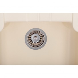 Мийка для кухні Granado Avila врізна 60,2х48,8 см нанограніт ivory 0504