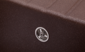 Мийка для кухні Granado Avila врізна 60,2х48,8 см нанограніт marron 0506