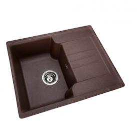Мийка для кухні Granado Avila врізна 60,2х48,8 см нанограніт marron 0506