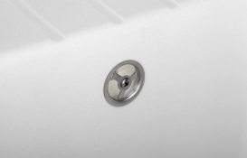 Мийка для кухні Granado Avila врізна 60,2х48,8 см нанограніт white 0505