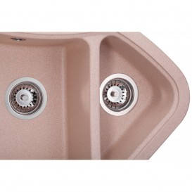 Мойка для кухни Granado Barcelona врезная 100х57 см наногранит avena 1102