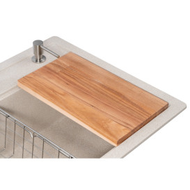 Мийка для кухні Granado Basic Artes 65х49,7 см із змішувачем та аксесуарами нанограніт terra ksg1103