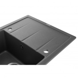 Мойка для кухни Granado Blanos врезная 68х50 см наногранит grafito 2509