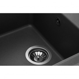 Мойка для кухни Granado Blanos врезная 68х50 см наногранит grafito 2509
