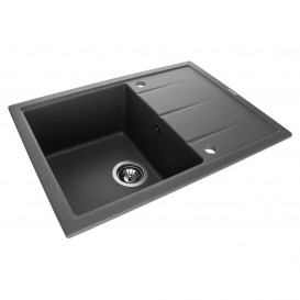 Мойка для кухни Granado Blanos врезная 68х50 см наногранит grafito 2509