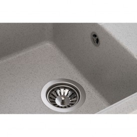 Мийка для кухні Granado Blanos врізна 68х50 см нанограніт gris 2508