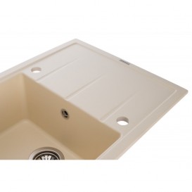 Мойка для кухни Granado Blanos врезная 68х50 см наногранит ivory 2504