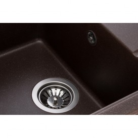 Мойка для кухни Granado Blanos врезная 68х50 см наногранит marron 2506